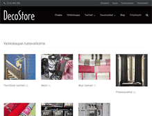Tablet Screenshot of decostore.fi
